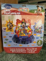 Disney Mickey Mouse Clubhouse Table Decorating Kit – New In Packages