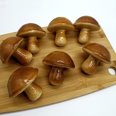 18X Simulation Mushroom Model Photography Props, Sand Table Decorations Random