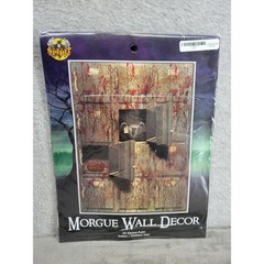 Spirit Halloween Morgue Wall Decor 20 Sq Ft Indoor Outdoor Halloween