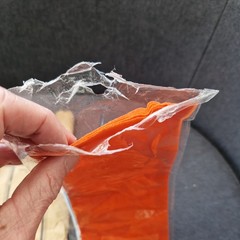 Vintage Winfield & Dennison Crepe Paper in Original Packets Orange & Black