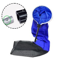 Soft Mesh Fish Net for Safe Transfer Featuring Aluminum Handle and ABS Grip