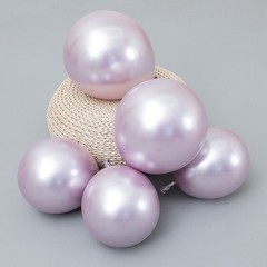50pcs 12″ Multicolor Latex Metallic Balloons Foil Letter Balloon for Party Décor