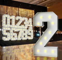 3FT Marquee Light Up Numbers & Letters
