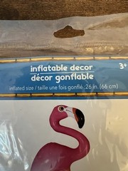 INFLATABLE FLAMINGO Luau Party Decor Table Decoration, Beach, Summer time