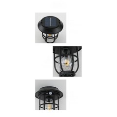 Solar Ground Stake Light for Outdoor Camping Wall Mount Warm White LED IP55