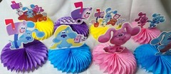 Blue’s Clues Honeycomb Party Supplies 8 Pack Dog Cartoon Kids Boy Girl