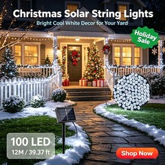 Halloween Decorations Solar String Lights Outdoor Waterproof for Yard Patio Tree