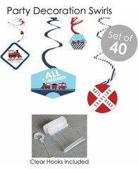 Big Dot of Happiness Railroad Party Crossing – Steam Train Kit Fundle Bundle