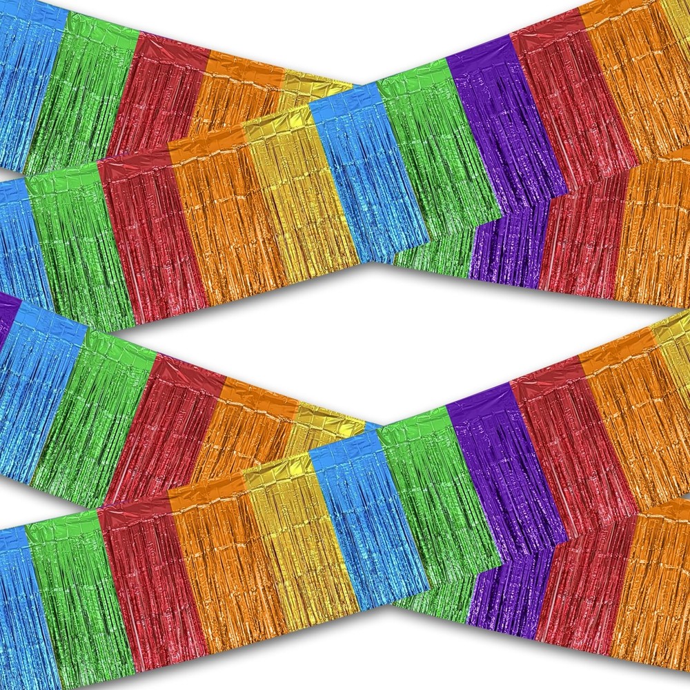 Fiesta Party Decorations – 2 Pack Cinco De Mayo Fringe Streamers | Mexican Pa…