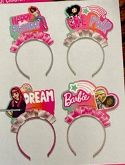 BARBIE~Large Birthday Party Decorations Lot NEW! Invitations,Banner,Table, Etc