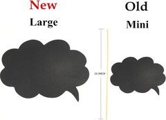 11pcs Large Size Blank Photo Booth Props Signs for all kinds of parties