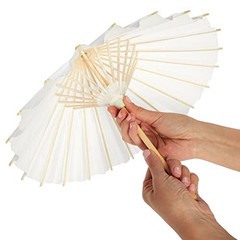 Pack Parasol Paper Umbrellas for Decorations for Kids, 16 in – Juvale 6