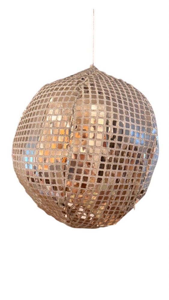 Inflatable Fabric Disco Balls Set of 4 Party Decorations