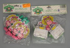 Vintage 80s Cabbage Patch Kids Birthday Party Supplies Decorations Lot Hats 1983