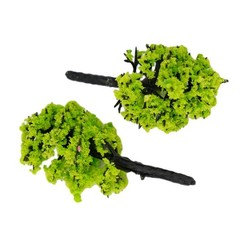 20pcs DIY Miniature Trees Model Train Railroad Wargame Scenery Landscape Scale