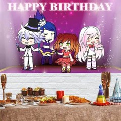 Gacha Life Party Supplies Birthday Decor Backdrop Banner Photography 5x3ft