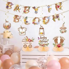 «Baby in Bloom» Baby Shower Decorations NEW