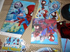 Spider Man Birthday Party Decoration Marvel Party Supplies Balloons Plates Decor