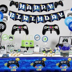 Video Game Party Supplies Set Birthday Decoration for Boys – Including Contro…