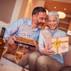 40th Birthday Decorations Women, Include 40th Birthday Sash and Crown, Cake