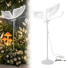 2 Pack Romantic Butterfly Lamp Props Easy To Install for Parties Weddings