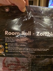 Zombie Room Roll Indoor/Outdoor 8’x20’ Halloween/Party Wall Decoration