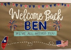 Customizable Hand Painted Banner for Any Occasion, Painted birthday banner 3×5