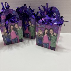 Bulk Lot 4 iCarly Balloon Weights 2011.