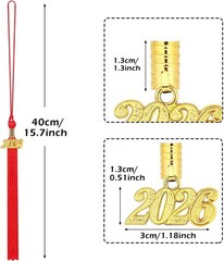 2026 Graduation Tassel, 1Pcs Graduation Cap Tassel 2026 Grad Graduation Tasse…
