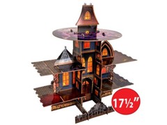 Haunted House Cupcake Stand Halloween Party Supplies Lot (Pack of 2) Cookies New