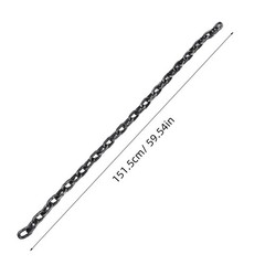 Scary Prop Chain Link Decor Fake Haunted Chains Costume Accessory