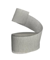 Pink and Gray Crepe Paper Streamers – 4 Rolls Total