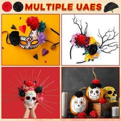 Vibrant 50 Count Juneteenth Marigolds – Durable Silk Flowers for Festive Decor