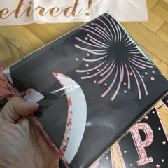 Retirement Party Decorations Kit Rose Gold Black Banner Sash Crown Balloons