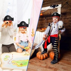 18-Piece Pirate Accessories for Kids – Perfect for Birthdays, Halloween & More