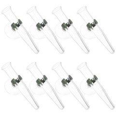 8Pcs Durable Plastic Flower Nutrition Tubes with Suction Cup for Garden Use