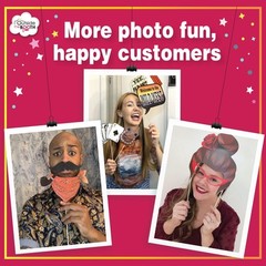 Western Photo Booth Props – 41-pc Photo Prop Kit with 8 x 10-Inch Sign, 60 Ad…