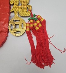 Chinese New Year Lantern Decorations PAIR ~ Fish Lanterns & Pineapple LARGE
