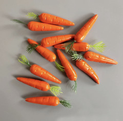 Easter Carrots 10 Pack – Decoration Egg Hunt Bonnet