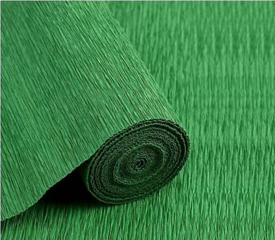 Crepe Paper Roll 8.2Ft Long 17 Inch Wide for Wedding Ceremony Various Large Fest