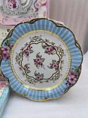 Floral Tea Birthday Party Table Decorations Assorted Set Cups Napkins Plates NEW
