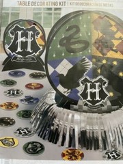Harry Potter Party Table Dec Kit, Swirl Decorations NEW