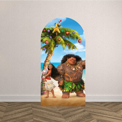 Moana Arch Backdrop Cover Birthday Party Photo Background Prop Decoration