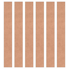 Brown Kraft Paper Chain Card Strips. 5 Meter / 16 Feet Long. Wedding Party Decor