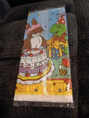 Franklin the Turtle Party Supplies: Table Cover-Birthday Party 1980s 1990s NOS