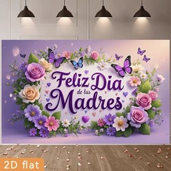 2D Flat 1pc Happy Birthday Banner Flags Party Decorations Photo Backdrop Gift ◐