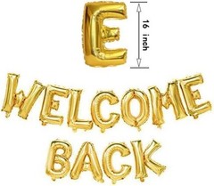 Welcome Back Balloons Gold Welcome Back Banner Back to School Party Supplies …