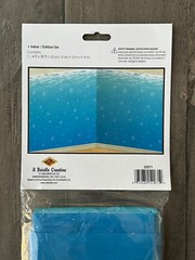 A Beistle Creation Insta Theme Undersea Backdrop 4ft x 30ft # 52071