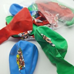 Super Mario Party Decoration Set Balloons Banner Kids Birthday Supplies