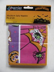 Halloween Accessories Stickers Napkins Decorations Witches Ghost Pumpkins Scary